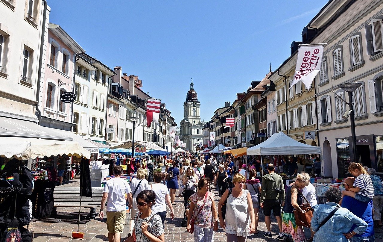 Luxus Einkaufsstraßen in Berlin für Touristen